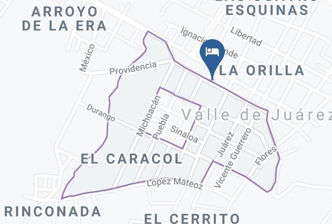 Valle De Juarez - Hotel Buenos Aires Maps
