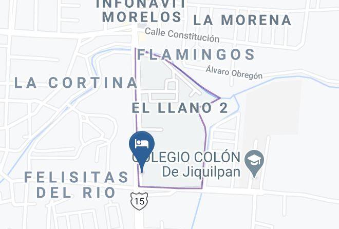 Jiquilpan - Hotel Bugambilias Maps