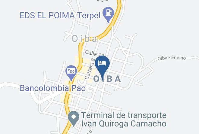 Oiba - Hotel Buganvilia Maps