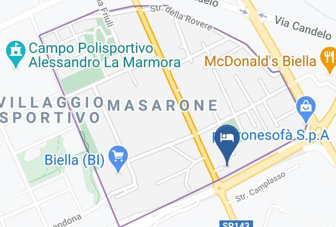 Biella - Hotel Bugella Maps