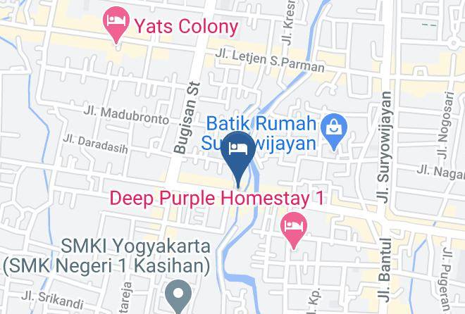 Kota Yogyakarta - Hotel Bugisan Maps