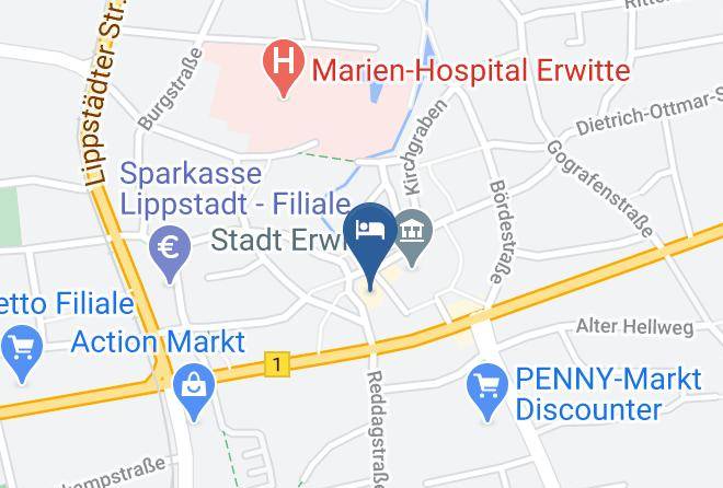 Soest - Hotel Buker Erwitte Maps