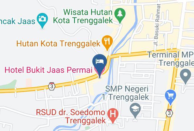 Trenggalek Regency - Hotel Bukit Jaas Permai Maps