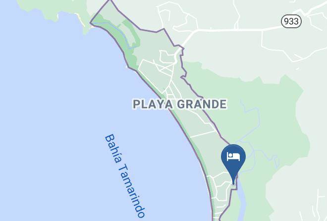 Santa Cruz - Hotel Bula Bula Playa Grande Maps