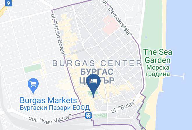 Burgas - Hotel Bulgaria Burgas Maps