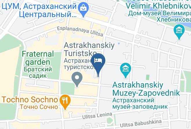 Astrakhan - Hotel Bulgarskiy Dvorik Maps