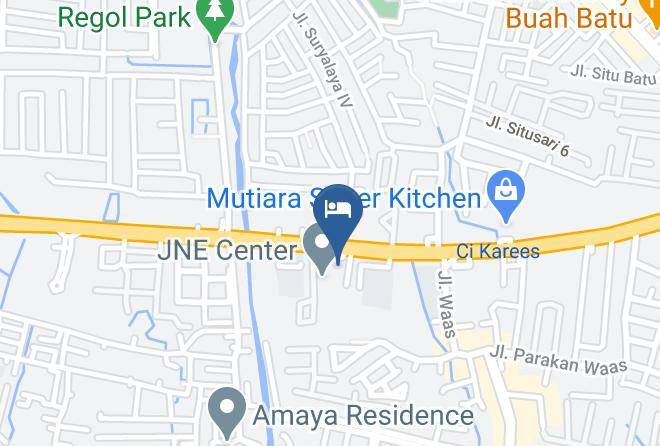 Bandung - Hotel Bumi Asih Jaya Maps