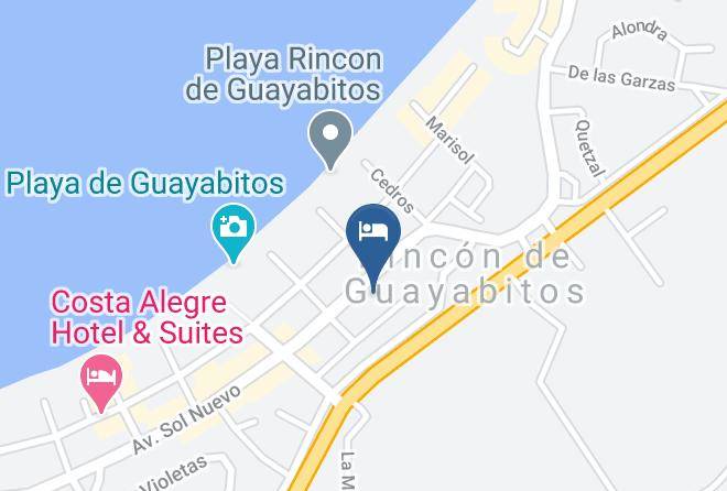 Compostela - Hotel & Bungalows Guayabitos Maps