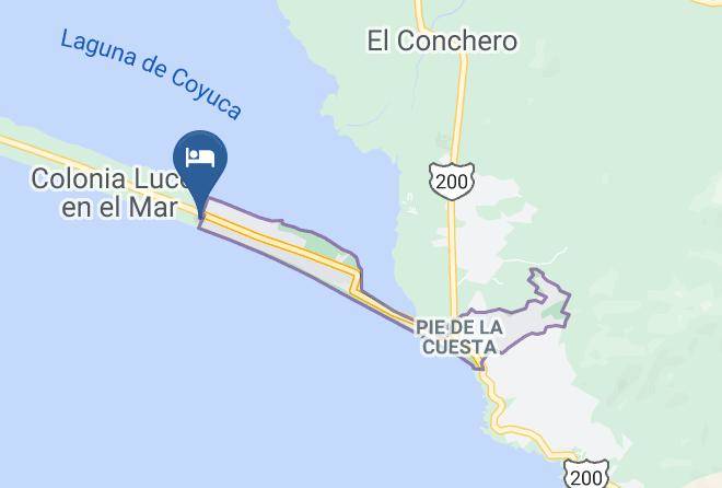 Acapulco De Juarez - Hotel Bungalows Las Brisas Acapulco Maps