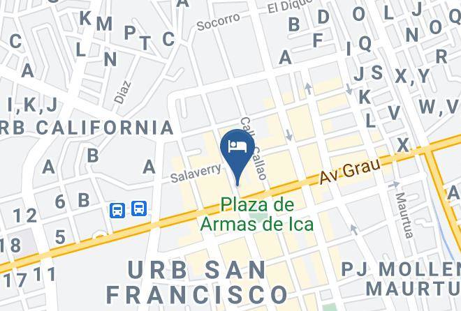 Ica - Hotel Bunker Maps