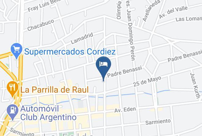 Punilla Department - Hotel Buonaventura Maps