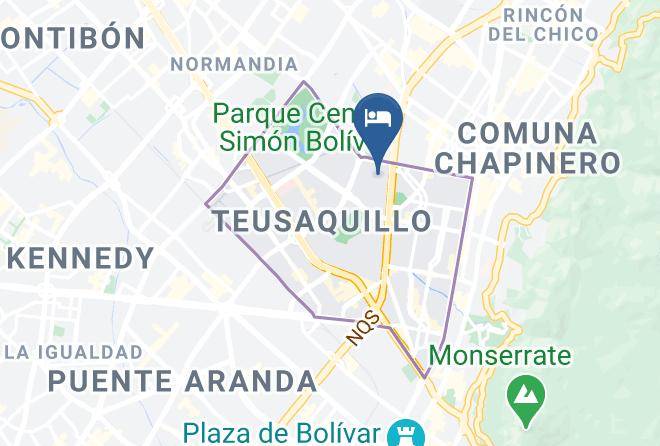 Bogota - Hotel Burana Maps