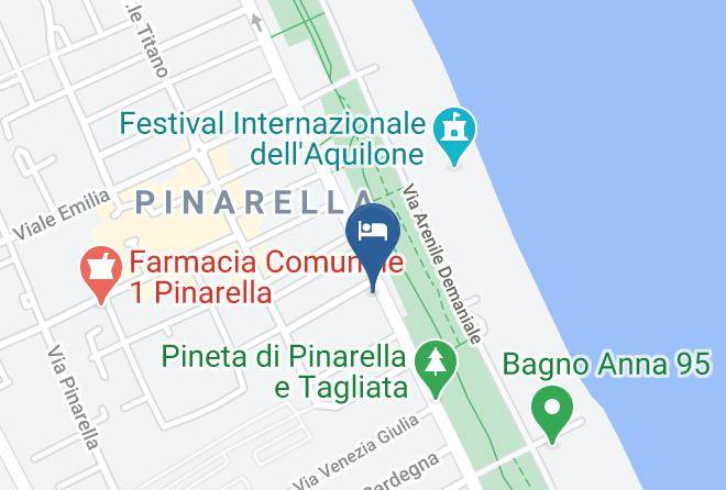 Ravenna - Hotel Buratti Maps