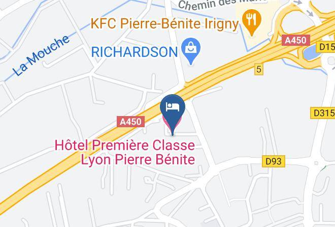 Rhone - Hotel Bureau D'irigny Maps