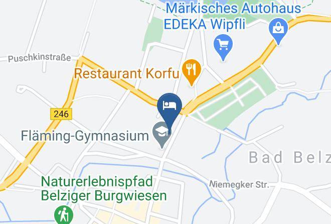 Potsdam Mittelmark - Hotel Burg Eisenhardt Maps