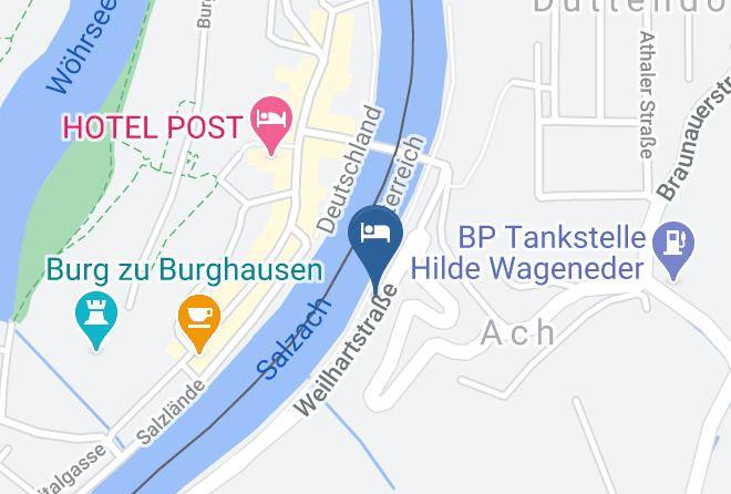 Braunau Am Inn - Hotel Burgblick Maps