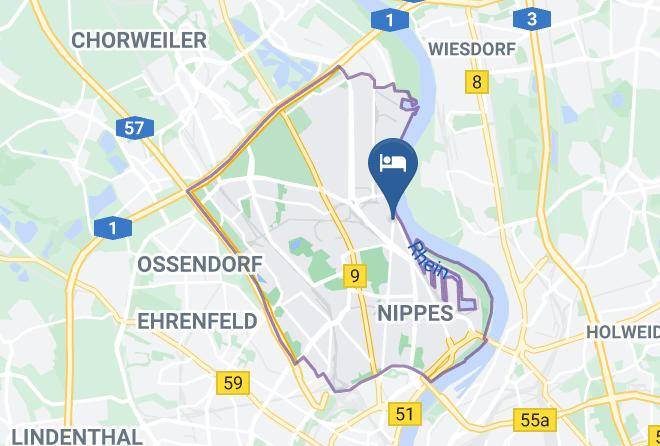 Cologne - Hotel Burgerhof Maps