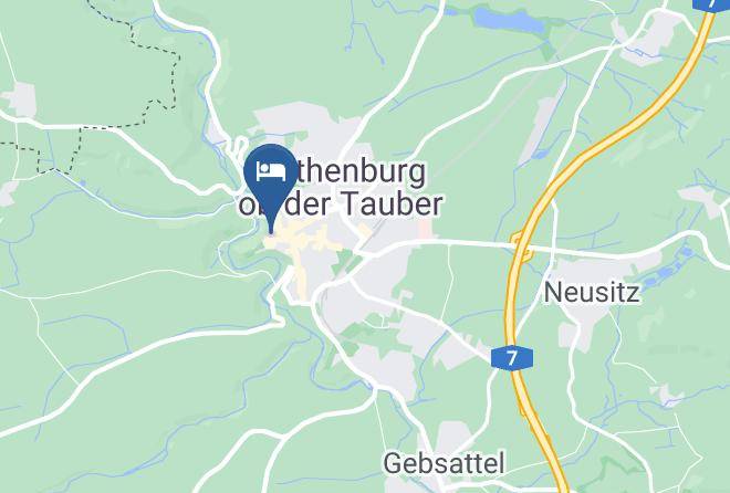 Ansbach - Hotel Burggartenpalais Maps