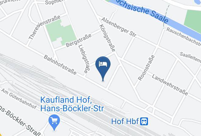 Hof - Hotel Burghof Maps