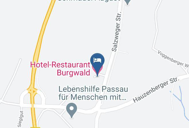 Passau - Hotel Restaurant Burgwald Maps