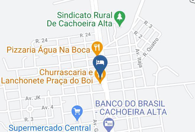 Cachoeira Alta - Hotel Buriti Cachoeira Maps