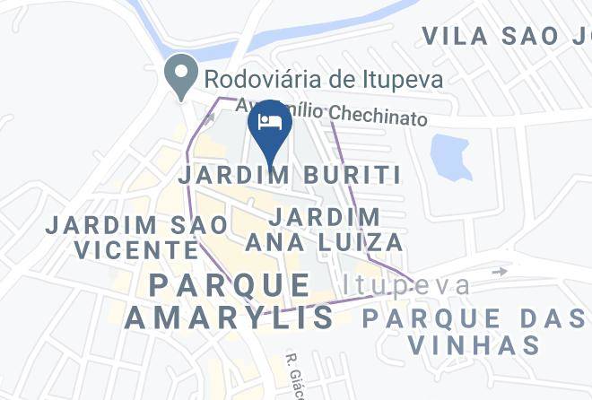 Itupeva - Hotel Buriti Itupeva Maps