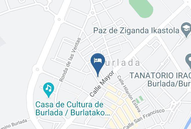 Navarra - Hotel Burlada Maps