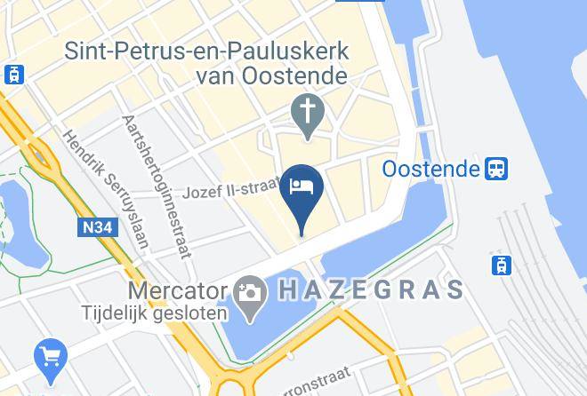 Hotel Burlington Map