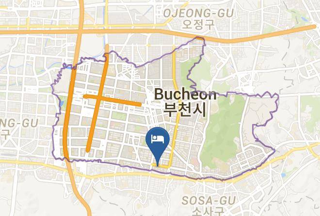 Bucheonsi - Hotel Bus Maps