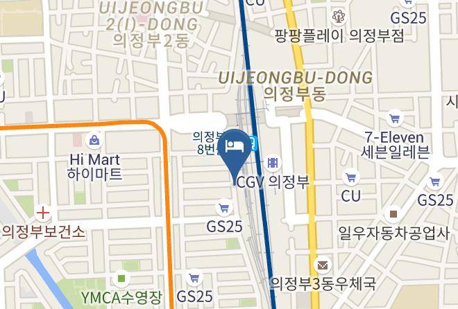 Uijeongbusi - Hotel Bus Uijeongbu Maps