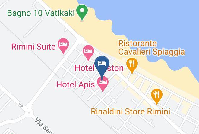 Rimini - Hotel Busignani Maps