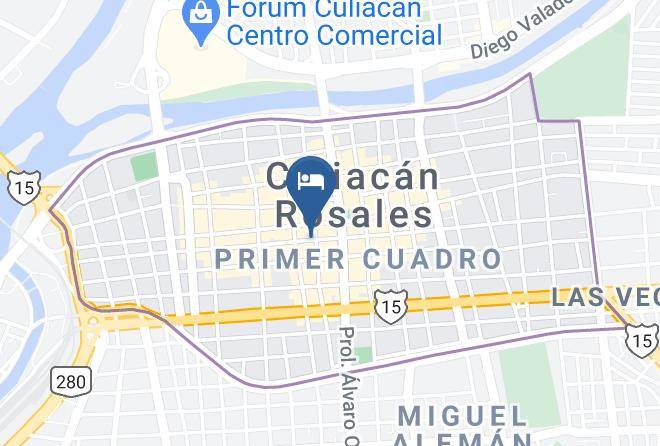Culiacan - Hotel Business By Grupo La Jolla Maps