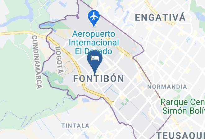 Bogota - Hotel Business Maps