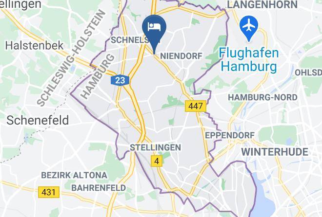 Stadt Hamburg - Hotel Business & More Hamburg Maps