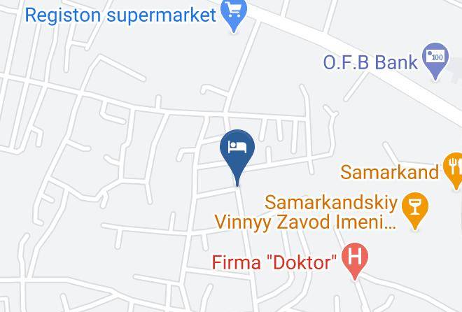 Samarqand - Hotel Business Maps