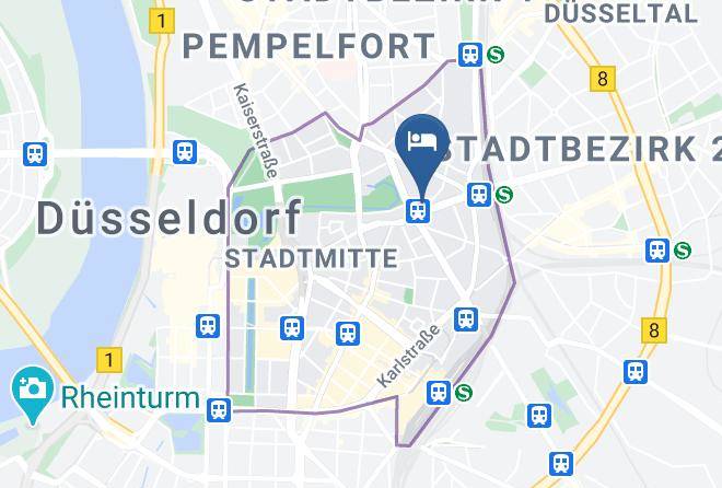 Dusseldorf - Hotel Business Wieland Maps