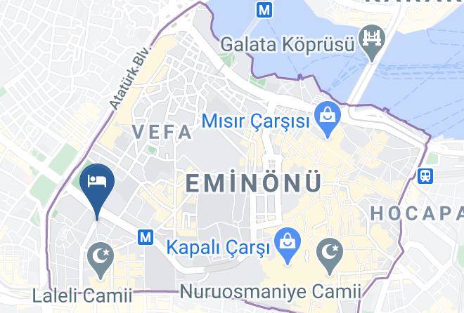 Hotel Buyuk Hamit & Spa Map