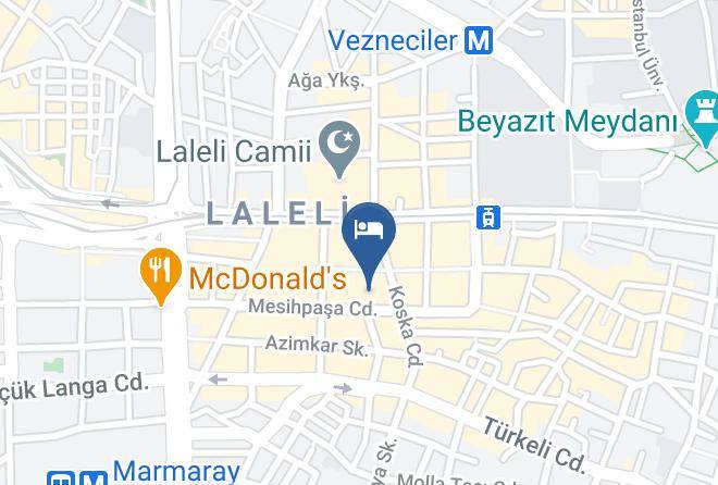 Fatih - Hotel Buyuk Paris Maps