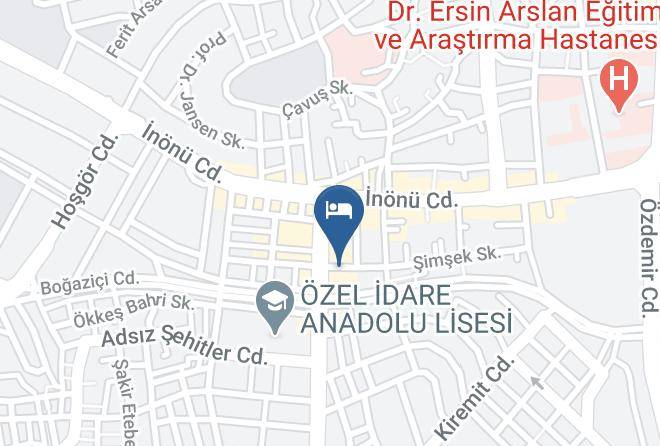 Sahinbey - Buyukvelic Hotel Maps