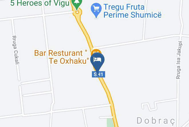 Shkoder - Hotel Buza Maps