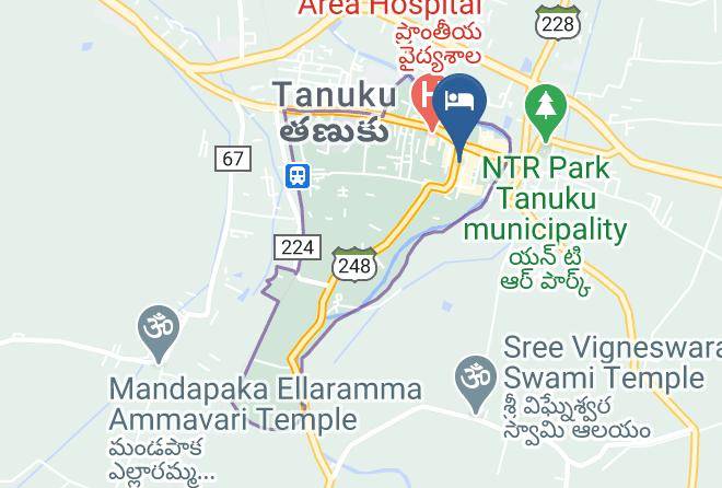 Tanuku - Hotel Bvs Palace Maps