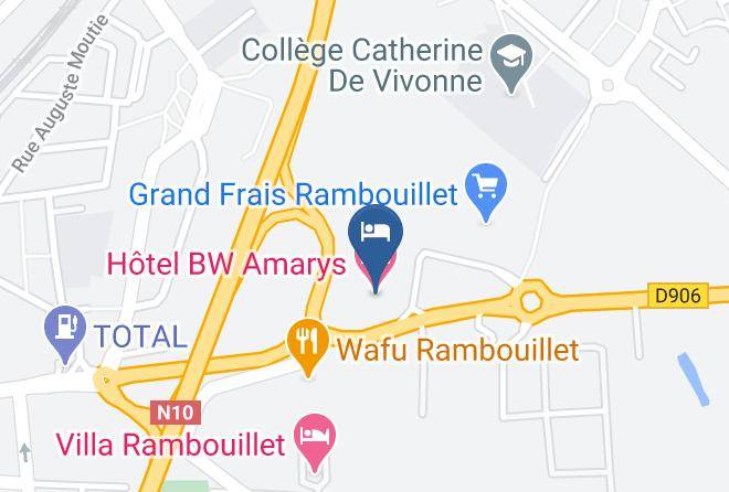 Yvelines - Hotel Best Western Amarys Maps