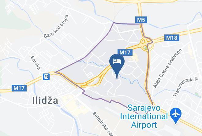 Sarajevo - Hotel By Gastroid Maps