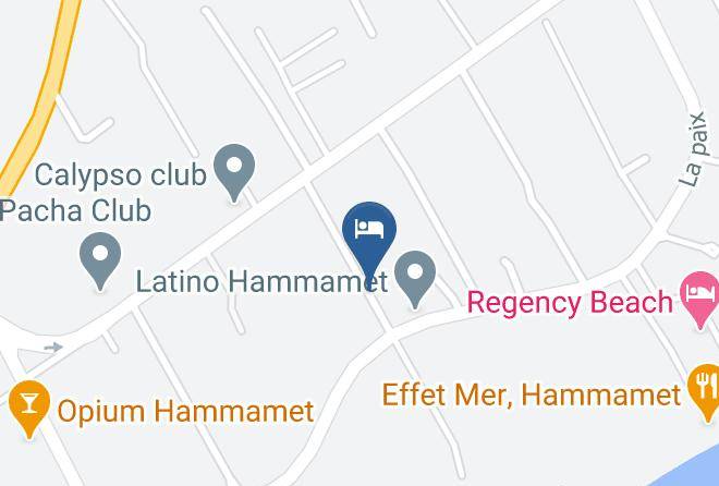 Tunisia - Hotel Byblos Maps