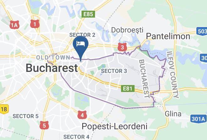 Bucharest - Hotel Byblov Maps