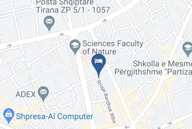 Tirana - Hotel Bylis Maps
