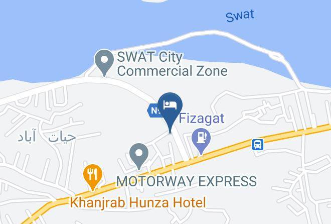 Peshawar - Hotel Bypass Fizaghat Maps