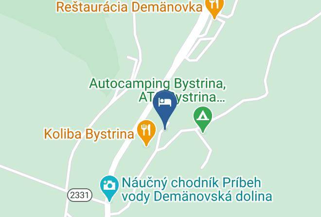 Liptovsky Mikulas - Hotel Bystrina Maps