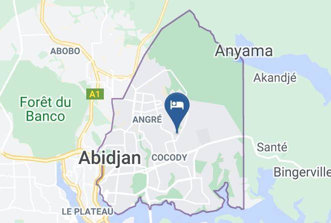 Abidjan - Hotel C Si Bon Maps