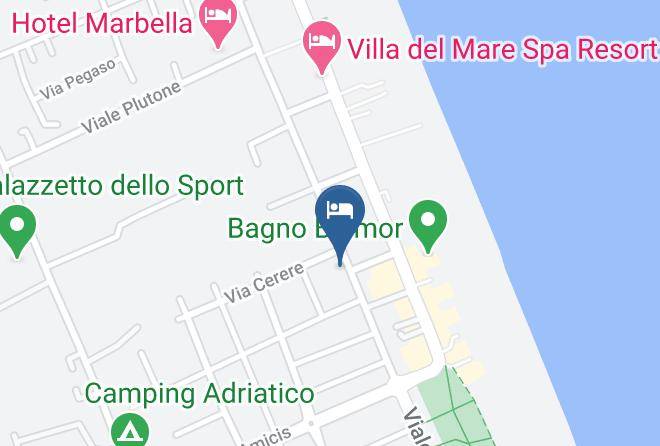 Ravenna - Albergo 'ca D'oro' Maps